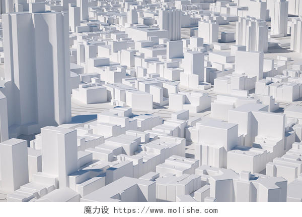 C4D科技城市建筑大气商务背景